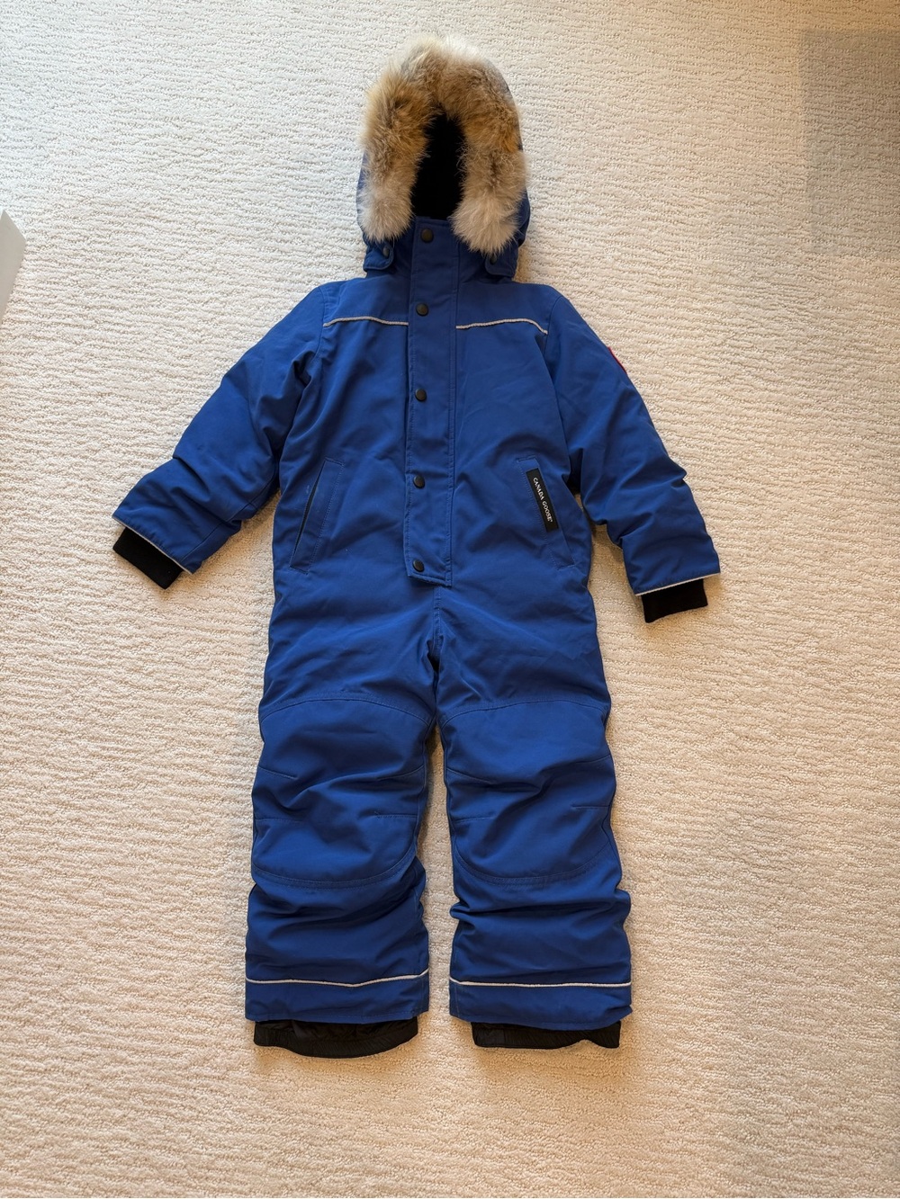 Canada Goose Kids Grizzly snowsuit $795 size 4-5 blue